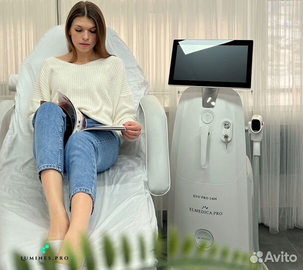 Аппарат для эпиляции Lumines’ Эво-Про 2400 Вт