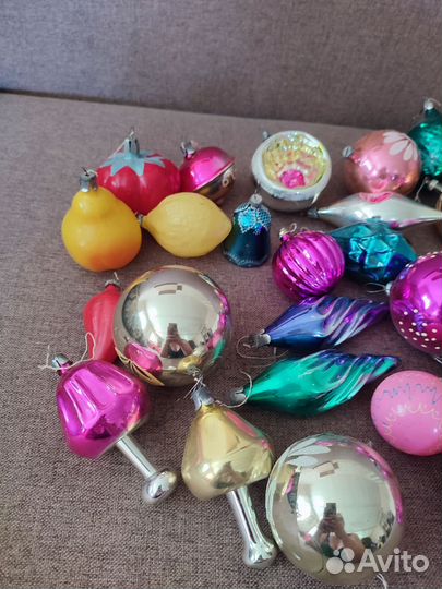 Елочные игрушки СССР 39шт
