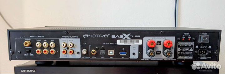 Стереоусилитель Emotiva TA - 100