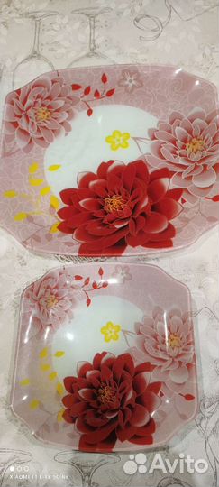 Набор тарелок новые 7предметов