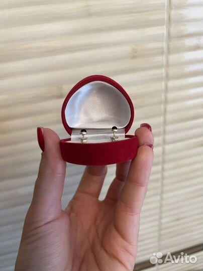 Серебряные сережки