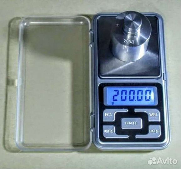 Калиброванные ювелирные весы 0.01гр. точности