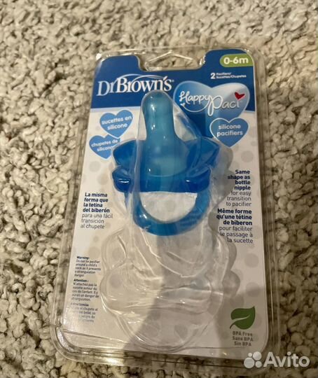 Пустышка/соска dr.brown доктор браун новая