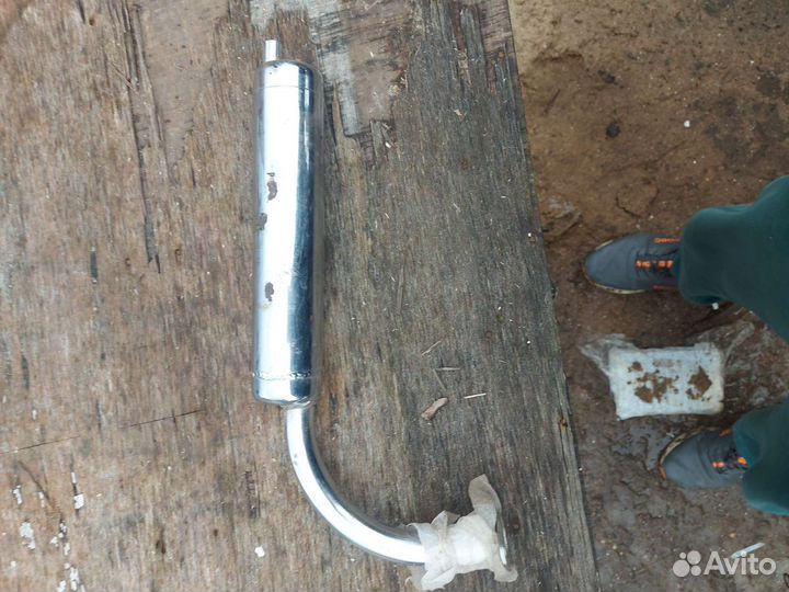 Глушитель для мотовелосипеда