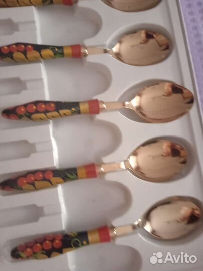 Столовый набор ссср(хохлома)