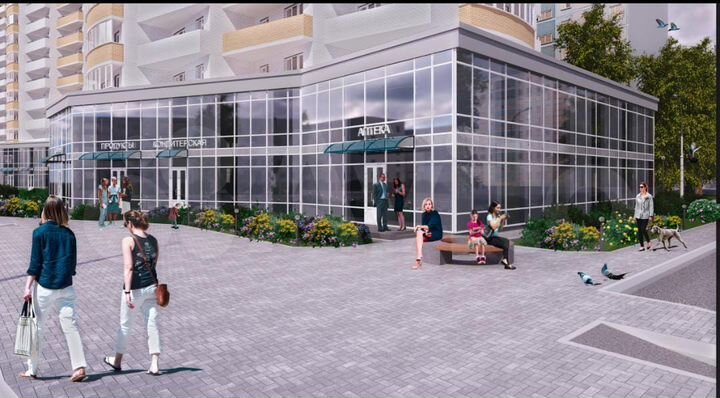 2-к. квартира, 66,2 м², 9/17 эт.