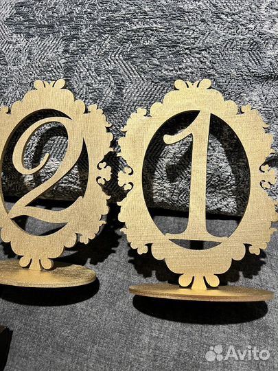 Нумерация столов