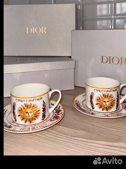 Кофейный/чайный набор Dior