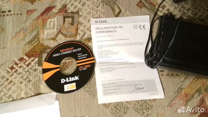 Модем D-Link DSL-2500U
