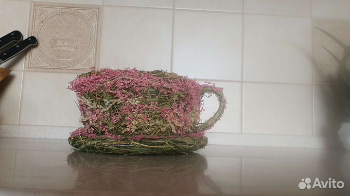 Чашка цветочная д/цв.комп