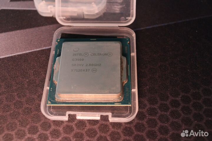 Процессоры celeron g3900