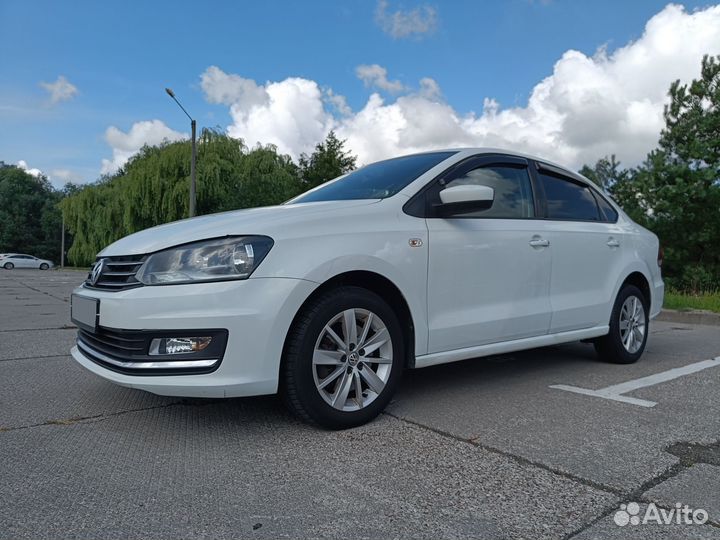 Volkswagen Polo 1.6 AT, 2017, 128 000 км