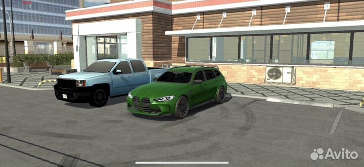 Машины в кар паркинг