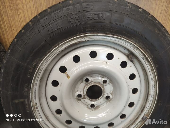 Летняя резина с дисками r15 ваз 2121