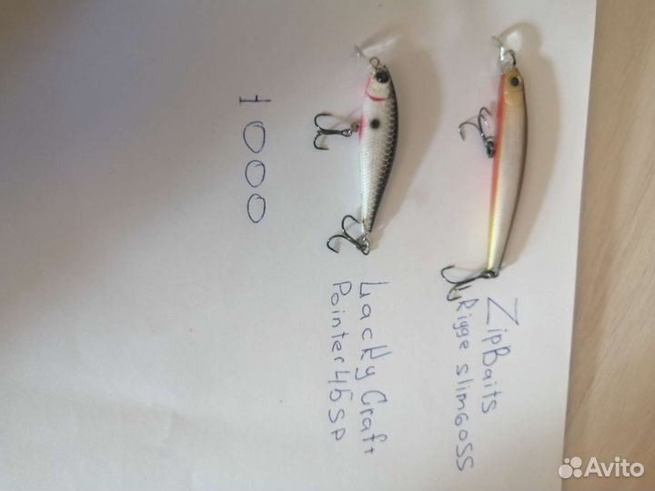 Набор воблеров бу