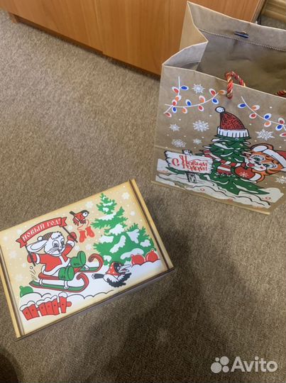 Новогодний бандероль