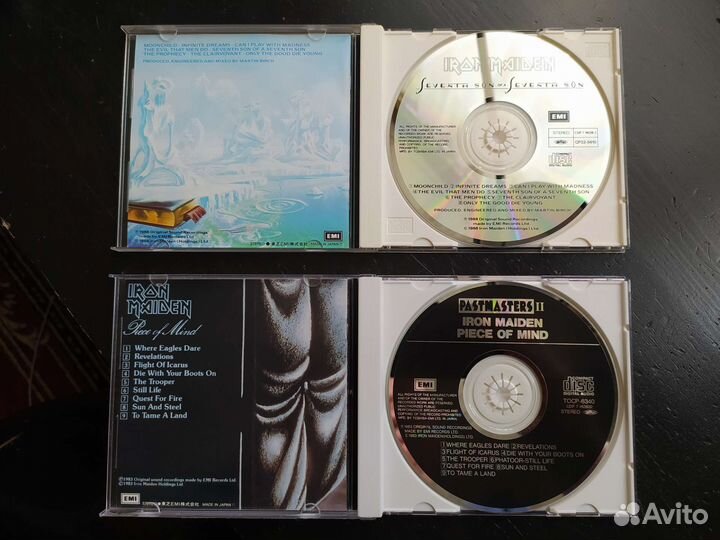 Iron maiden cd 83 88 Japan