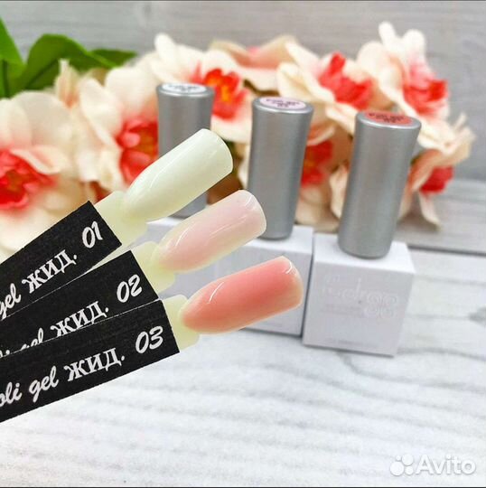 Полигель для наращивания ногтей тм