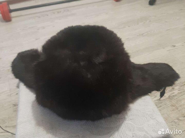 Шапка мужская кроличья