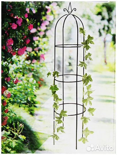 Опора для растений, цветов, роз металл