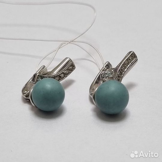 Серьги Серебро 925 пробы Вес 3,88гр