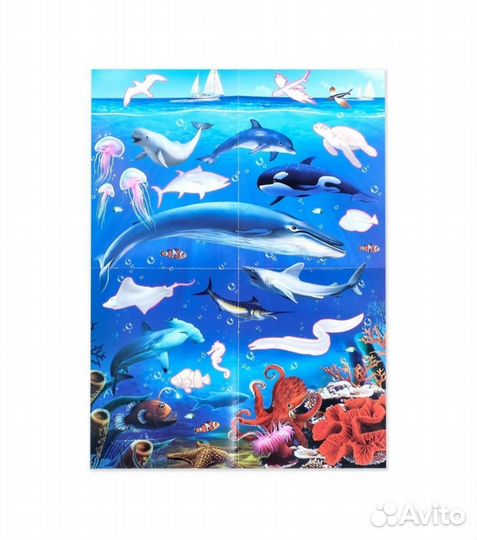 Книга с наклейками и растущими игрушками