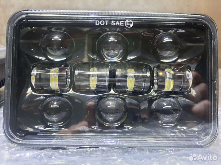 Фары led 4*6 дюйма 2шт