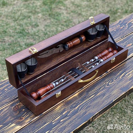 Подарочный набор шампуров 