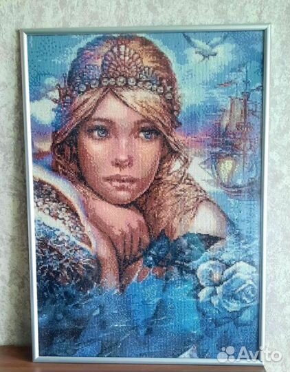 Картина из страз, 52см на 72см