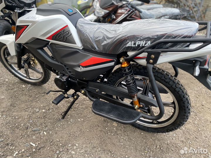 Новый мопед alpha RS 11 champ Белый в Воронеже
