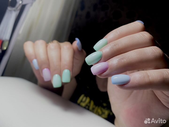 Наращивание ногтей Модель