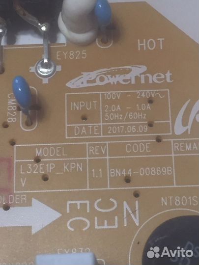 Bn44-00869B L32E1P KPN samsung ue32m5550au