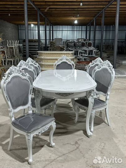 Кухонный стол и стулья обеденная группа