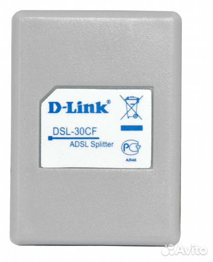 Сплиттер D-link DSL-30CF/RS DialUp