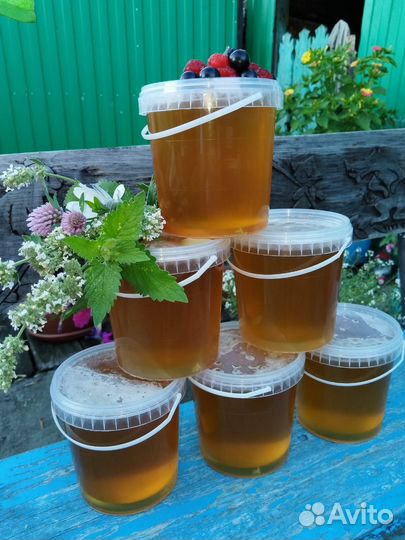 Мёд с собственной пасеки урожай 2024