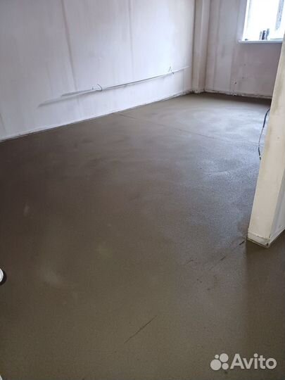 Полусухая стяжка пола с материалами