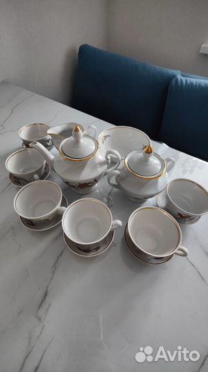 Чайный сервиз СССР на 6 персон