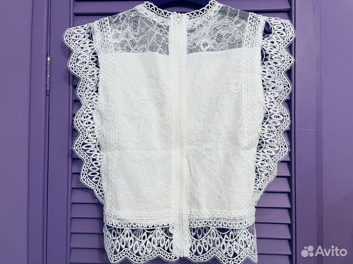 Блузка кружевная 128 -164