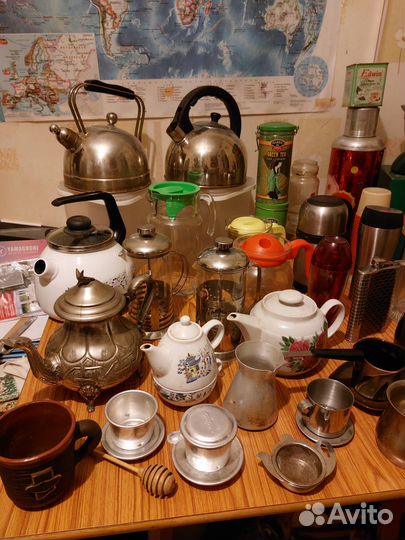 Чайники, термос, турки, кружки
