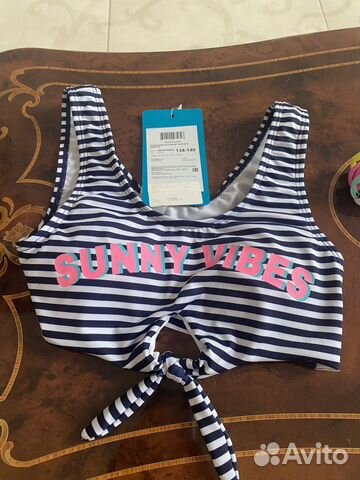 Новый детский купальный костюм для девочки