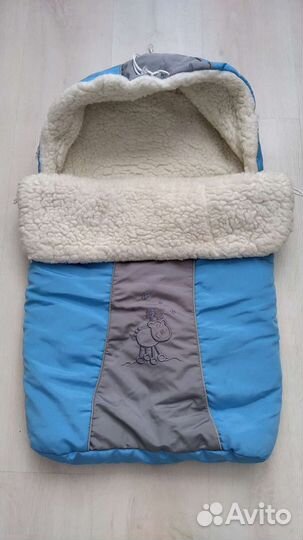 Зимний конверт в коляску