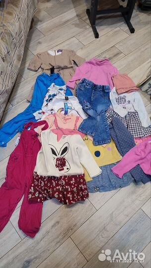 Вещи пакетом на девочку 2 года