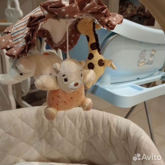 Детская люлька колыбель электрическая