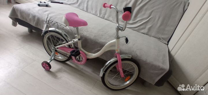 Велосипед для девочки Novatrack Butterfly 16''