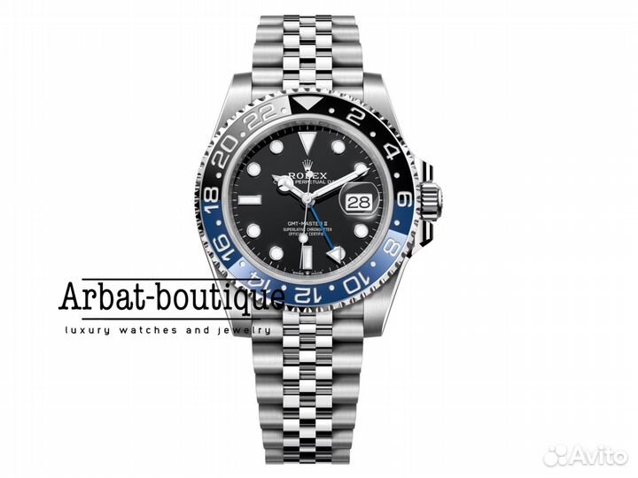 Rolex GMT-Master II Batman Jubilee 40 мм New