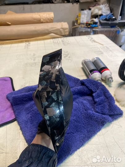 Спойлер карбоновый на шлем AGV pista