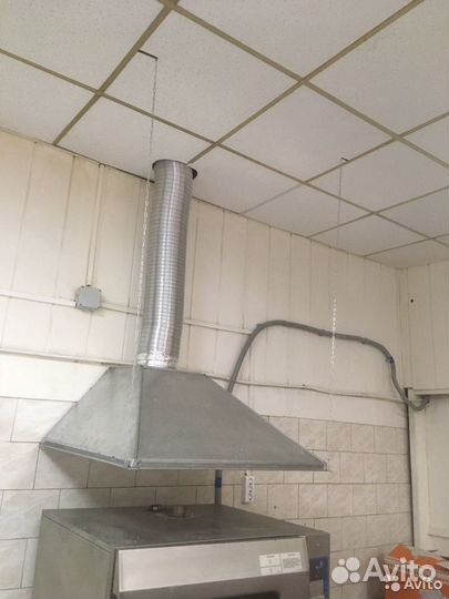 Зонты вытяжные из нержавеющей и оцинкованной стали