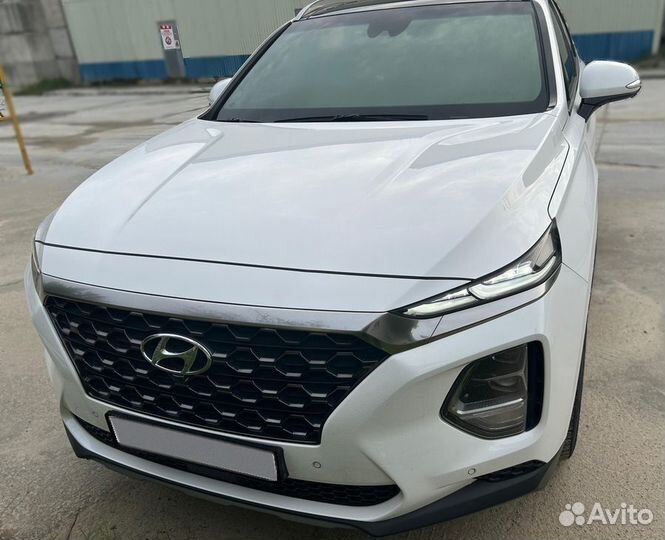 Hyundai Santa Fe 2.2 AT, 2019, 89 000 км