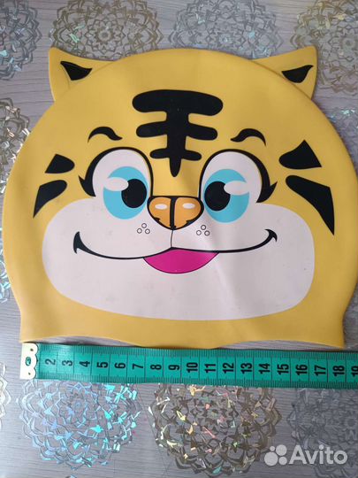 Шапочка резиновая для бассейна