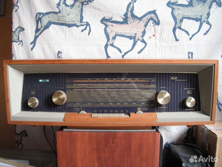 Ламповый ресивер Aga на лампах Telefunken